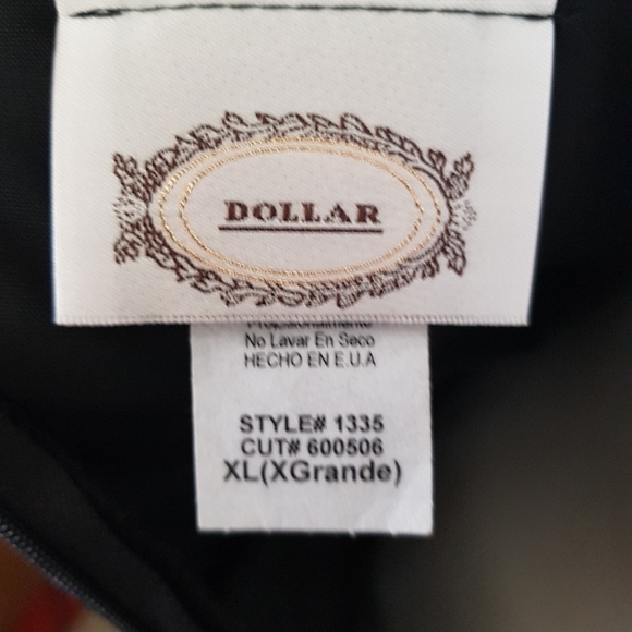 Dollar Beaded Black Midi Prom Dress. - Picture 9 of 14